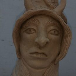 Medium Ceramic Expressionist Jug