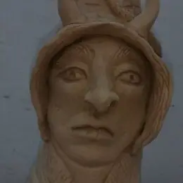 Medium Ceramic Expressionist Jug